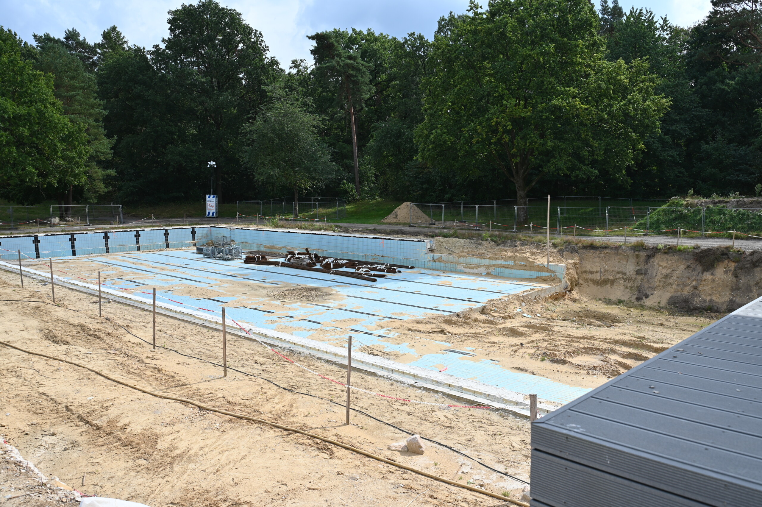 Blick auf den Schwimmerberich 1